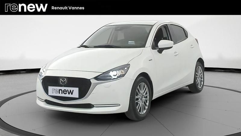 Blanc Utilisé 2022 Mazda 2 Edition Berline | 15 990 € (Bon prix) - Image 1/4