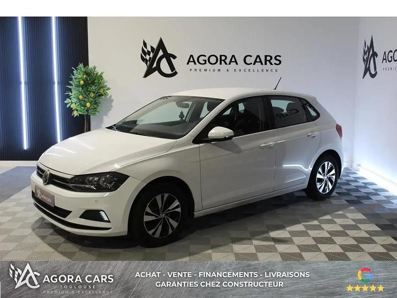 Blanc Occasion 2018 VW Polo Coupé | 14 490 € (Prix juste) - Image 1/4