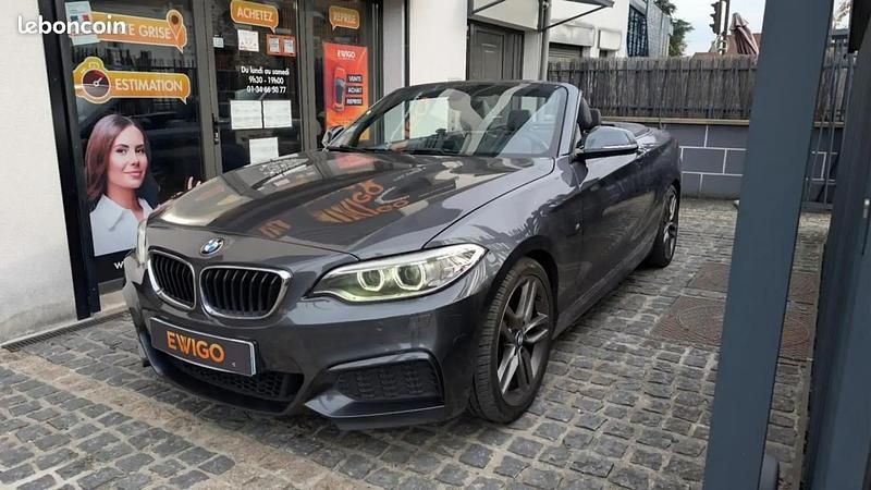 Gris Utilisé 2016 BMW 218 M Sport Cabriolet | 13 990 € (Prix cher) - Image 1/4