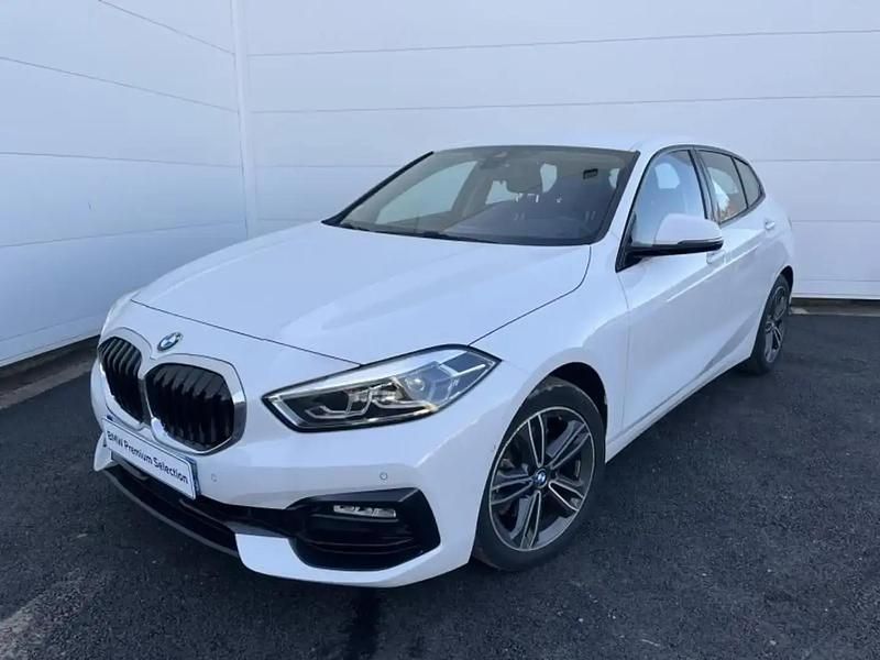 Blanc Utilisé 2021 BMW 118 Sport Line Citadine | 23 390 € (Prix juste) - Image 1/4
