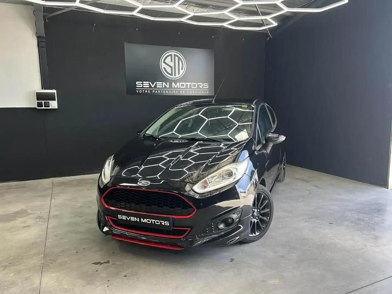 Noir Utilisé 2015 Ford Fiesta Citadine | 8 990 € (Bon prix) - Image 1/4