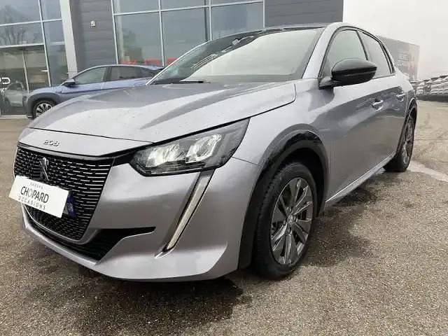 Gris Utilisé 2022 Peugeot e-208 Citadine | 14 989 € (Bon prix) - Image 1/4