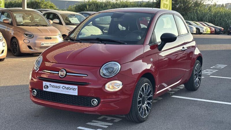 Rouge Utilisé 2024 Fiat 500 S Berline | 13 990 € (Prix juste) - Image 1/4
