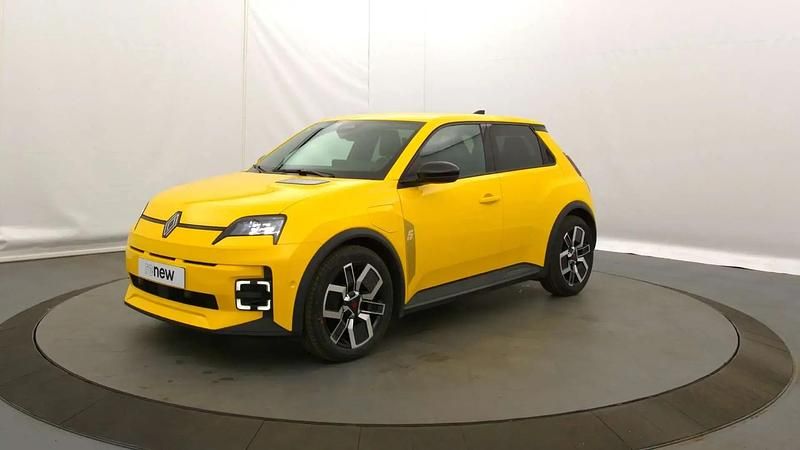 Jaune Occasion 2024 Renault 5 E-Tech Techno Citadine | 25 490 € (Prix juste) - Image 1/4