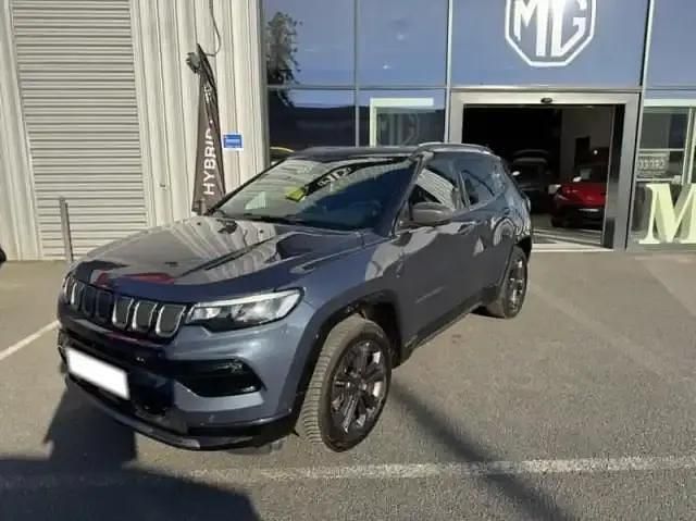 Blue shade métallisé+toit noir Occasion 2021 Jeep Compass 80th Anniversary SUV | 18 990 € - Image 1/4