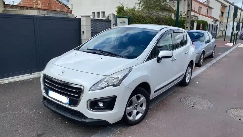 Blanc Utilisé 2015 Peugeot 3008 Business-Line Berline | 7 500 € - Image 1/4