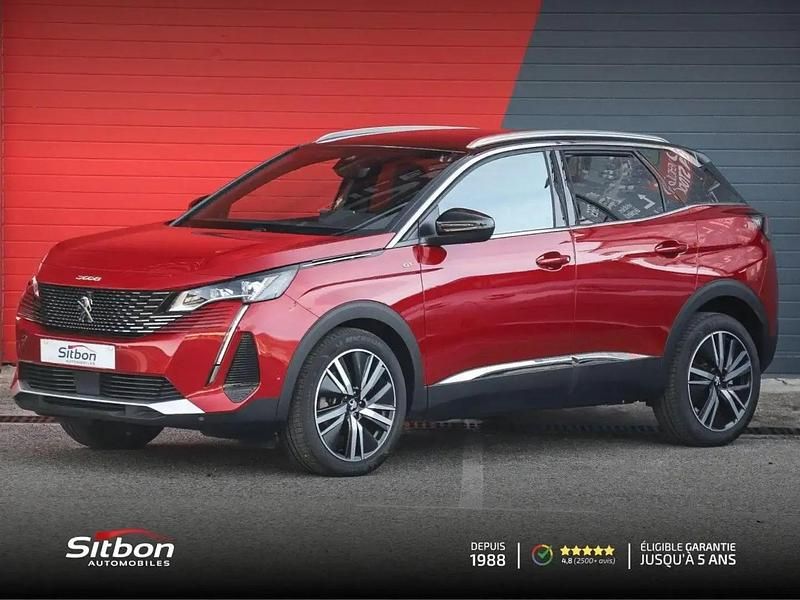 Rouge Occasion 2024 Peugeot 3008 GT SUV | 25 970 € (Super prix) - Image 1/4