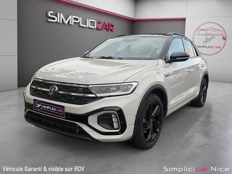 Beige Occasion 2024 VW T-Roc R-line SUV | 29 900 € (Bon prix) - Image 1/4