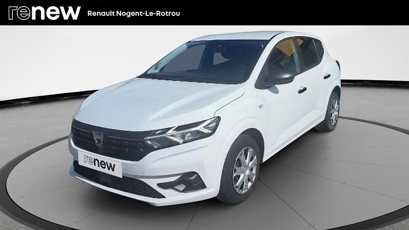 Blanc Utilisé 2022 Dacia Sandero Essentiel Citadine | 8 600 € (Super prix) - Image 1/4