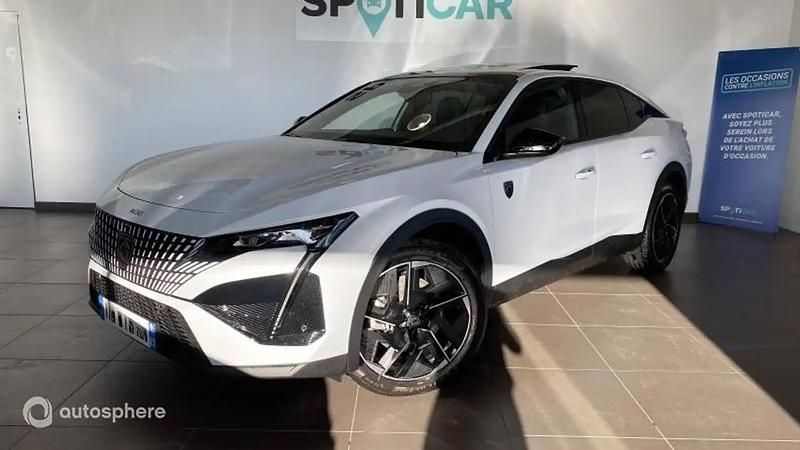 Blanc Utilisé 2025 Peugeot e-408 GTi SUV | 43 299 € - Image 1/4