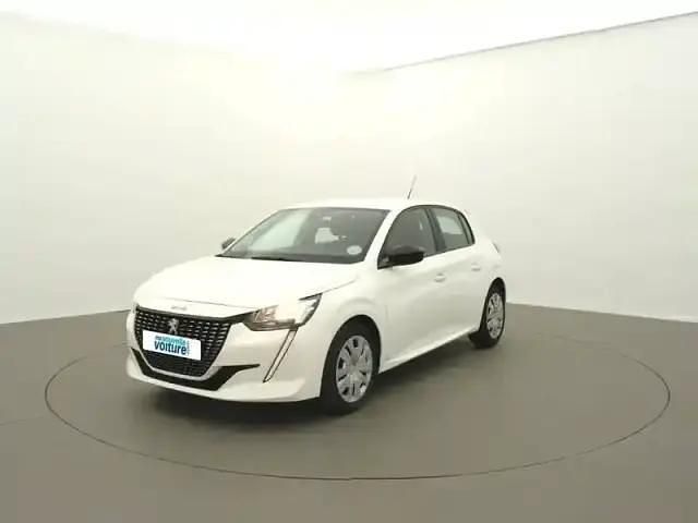 Blanc Utilisé 2023 Peugeot 208 Active Citadine | 13 490 € (Prix juste) - Image 1/4