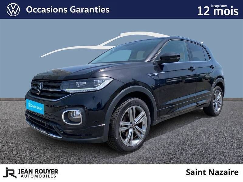 Noir Utilisé 2022 VW T-Cross R-line SUV | 23 490 € (Prix juste) - Image 1/3