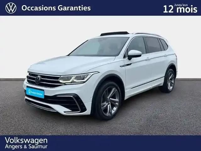 Blanc pur Occasion 2022 VW Tiguan Allspace SUV | 34 990 € (Prix juste) - Image 1/4