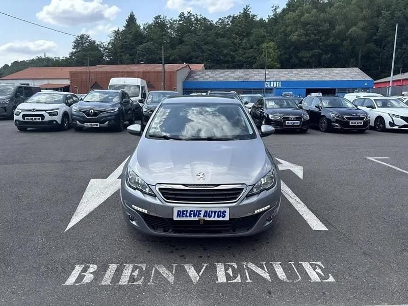 Gris Utilisé 2016 Peugeot 308 Business-Line Berline | 6 990 € (Bon prix) - Image 1/4