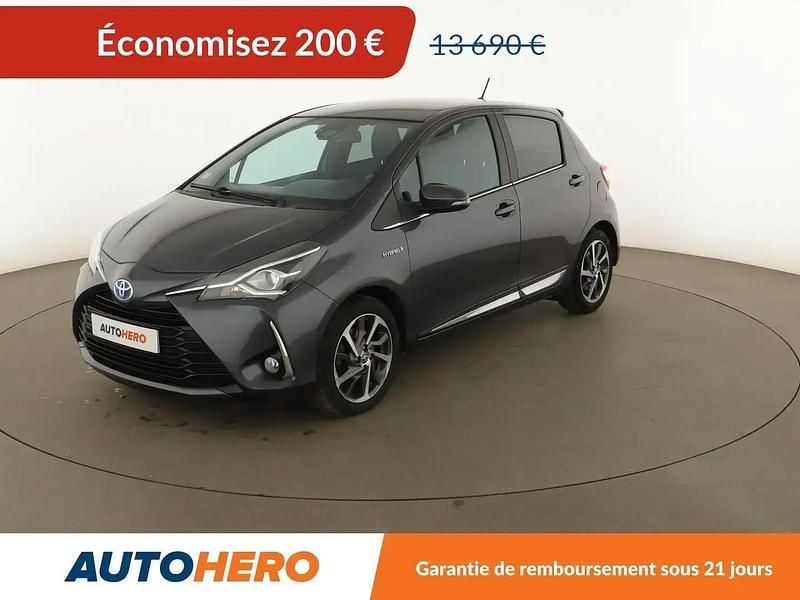Gris Utilisé 2018 Toyota Yaris Hybrid Citadine | 13 490 € (Bon prix) - Image 1/2