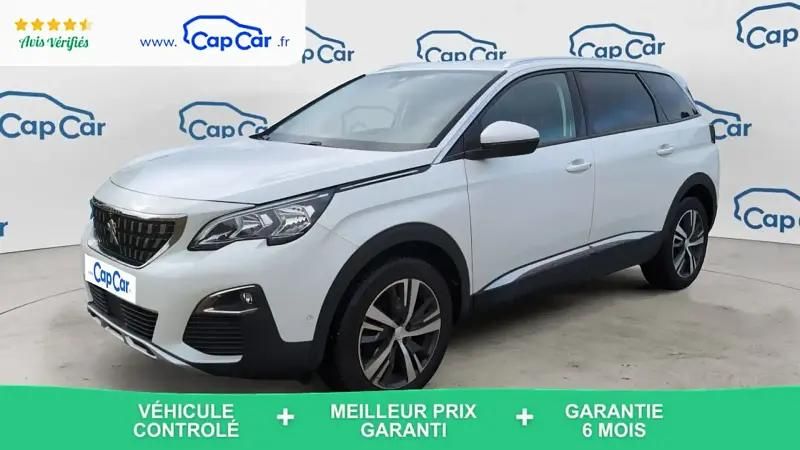 Blanc Utilisé 2020 Peugeot 5008 Allure Monospace | 18 390 € (Super prix) - Image 1/4