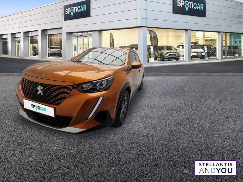 Orange Utilisé 2021 Peugeot e-2008 Style SUV | 15 490 € (Prix juste) - Image 1/3