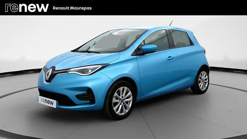 Bleu Utilisé 2019 Renault Zoe Zen Citadine | 8 390 € (Prix juste) - Image 1/4