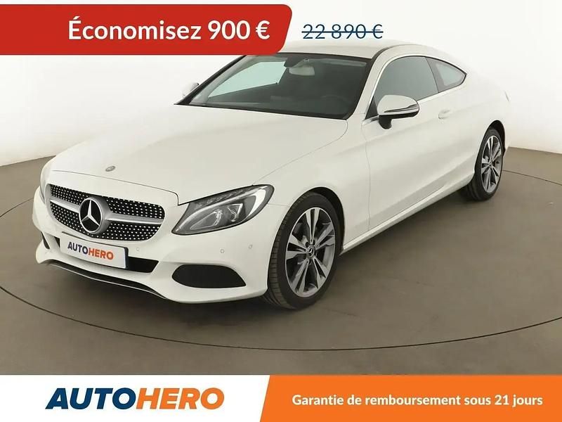 Blanc Occasion 2017 Mercedes C220 Executive Coupé | 21 990 € (Prix juste) - Image 1/2