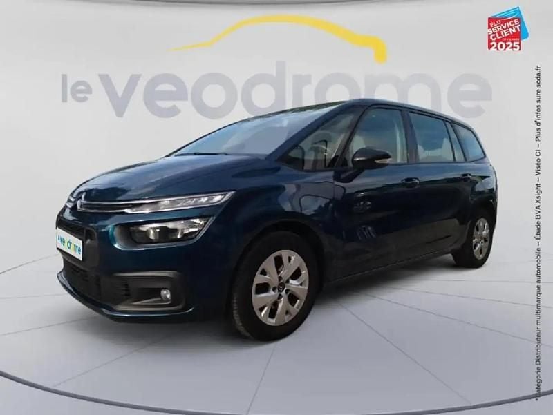 Bleu Utilisé 2021 Citroën C4 SpaceTourer Business Class Monospace | 14 999 € (Prix juste) - Image 1/4