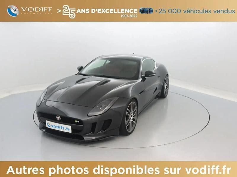 Gris Occasion 2014 Jaguar F-Type R Coupé | 68 950 € (Prix assez cher) - Image 1/4