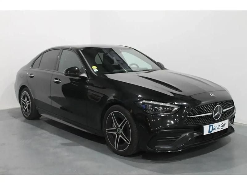 Noir Occasion 2022 Mercedes C220 AMG line Berline | 35 990 € (Prix juste) - Image 1/4
