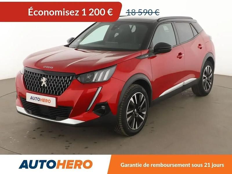 Rouge Utilisé 2020 Peugeot 2008 GT SUV | 16 990 € (Prix juste) - Image 1/2