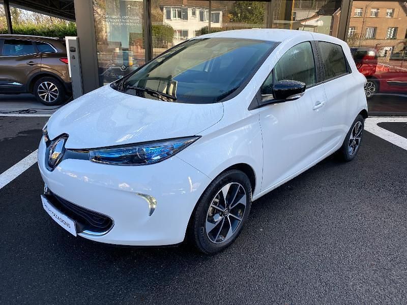 Blanc Utilisé 2019 Renault Zoe Intens Citadine | 8 990 € (Prix juste) - Image 1/4