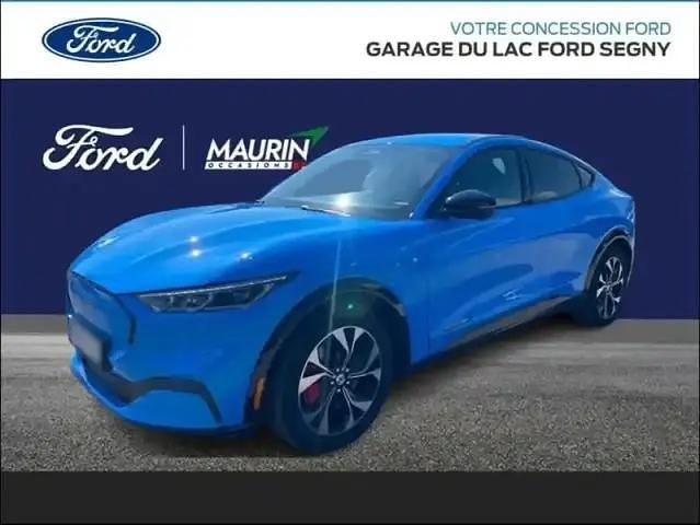 Bleu Occasion 2023 Ford Mustang Mach-E Extended Range SUV | 34 900 € (Bon prix) - Image 1/4