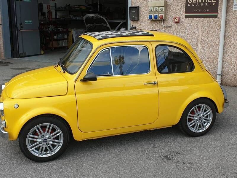 Occasion Fiat 500 18 ch (13 kW) 1974 Jaune Berline