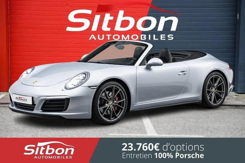 Argent Utilisé 2016 Porsche 911 Carrera 4S Cabriolet Cabriolet | 114 980 € (Bon prix) - Image 1/4