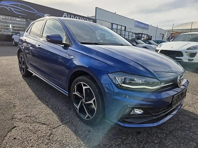 Bleu Utilisé 2021 VW Polo R-line Berline | 22 890 € (Prix assez cher) - Image 1/4