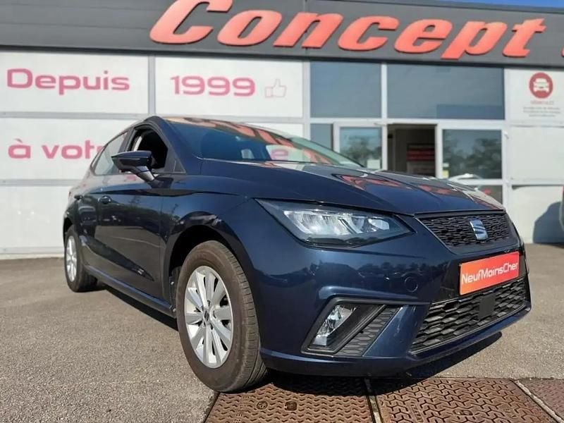 Bleu Utilisé 2023 Seat Ibiza Berline | 15 290 € (Prix juste) - Image 1/4