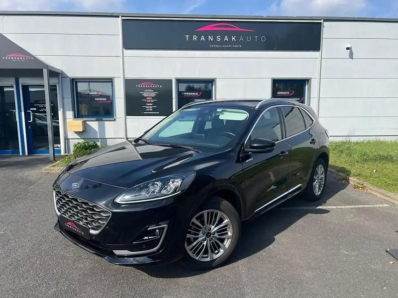 Noir Utilisé 2021 Ford Kuga Vignale SUV | 20 990 € (Bon prix) - Image 1/4