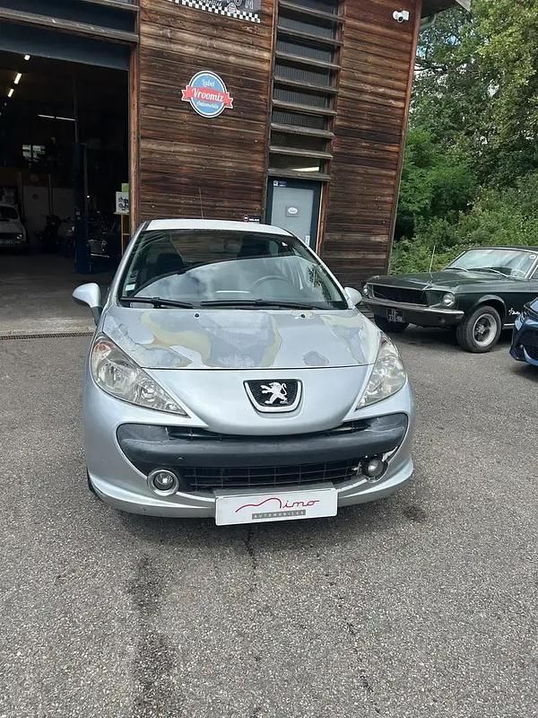 Gris Utilisé 2007 Peugeot 207 Berline | 1 490 € (Super prix) - Image 1/4