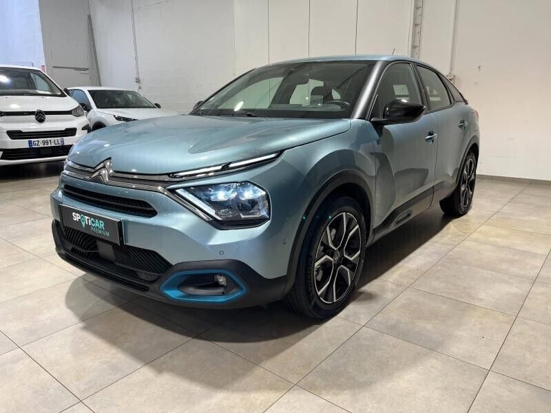 Bleu Utilisé 2021 Citroën e-C4 Feel Berline | 15 489 € (Bon prix) - Image 1/4