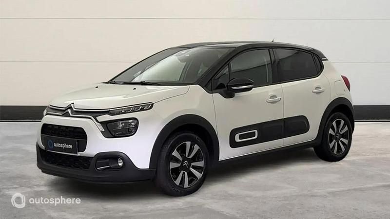 Blanc Utilisé 2023 Citroën C3 PureTech Citadine | 12 799 € (Prix juste) - Image 1/4