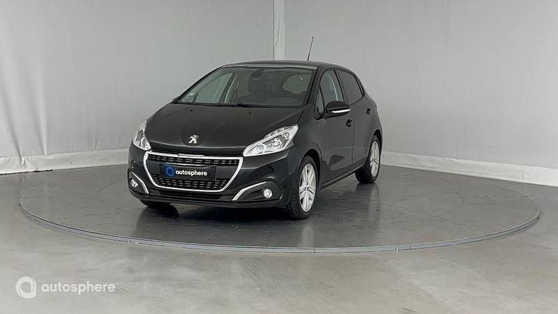 Noir Occasion 2018 Peugeot 208 Allure Citadine | 9 399 € (Prix juste) - Image 1/4