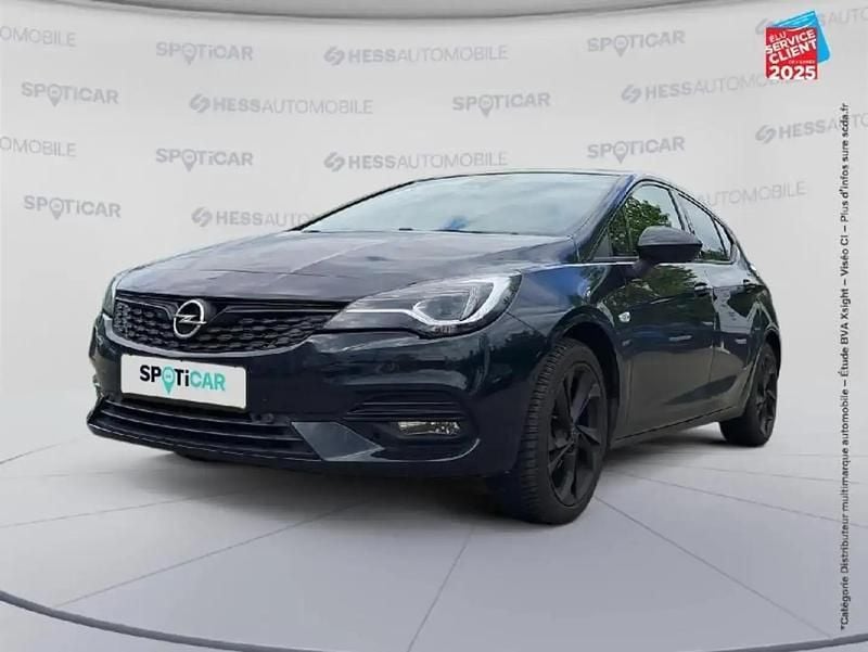 Noir Utilisé 2020 Opel Astra Ultimate Berline | 14 999 € (Bon prix) - Image 1/4