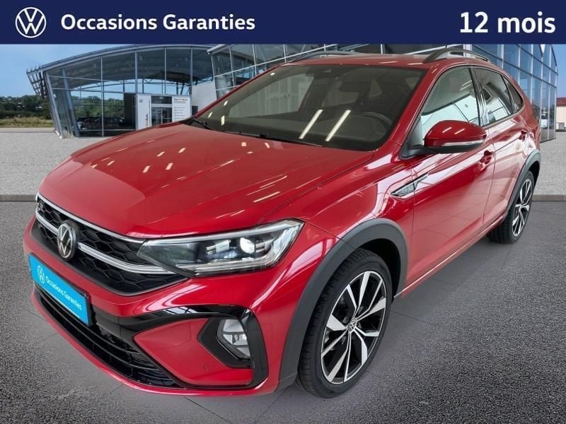 Rouge roi métallisée Utilisé 2024 VW Taigo R-line SUV | 23 489 € (Prix juste) - Image 1/3