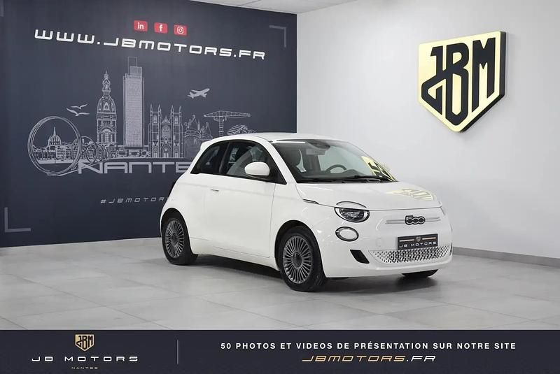 Blanc Utilisé 2023 Fiat 500e Berline | 13 990 € (Super prix) - Image 1/4