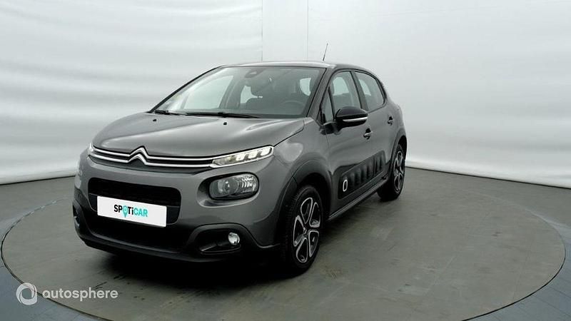 Gris Occasion 2020 Citroën C3 Business Class Citadine | 12 533 € (Prix juste) - Image 1/4