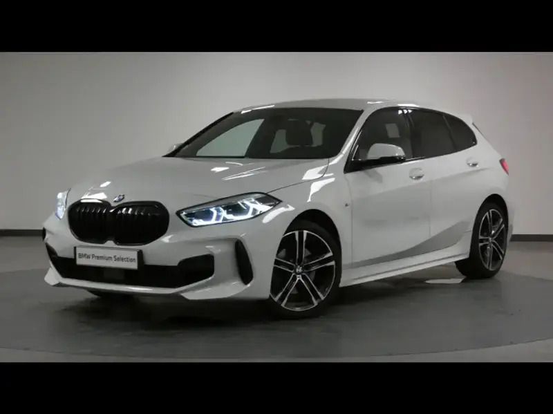 Blanc Utilisé 2023 BMW 118 M Sport Citadine | 29 950 € (Prix juste) - Image 1/4