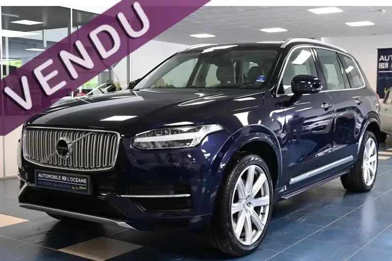 Gris Utilisé 2017 Volvo XC90 Inscription SUV | 25 995 € (Prix juste) - Image 1/4