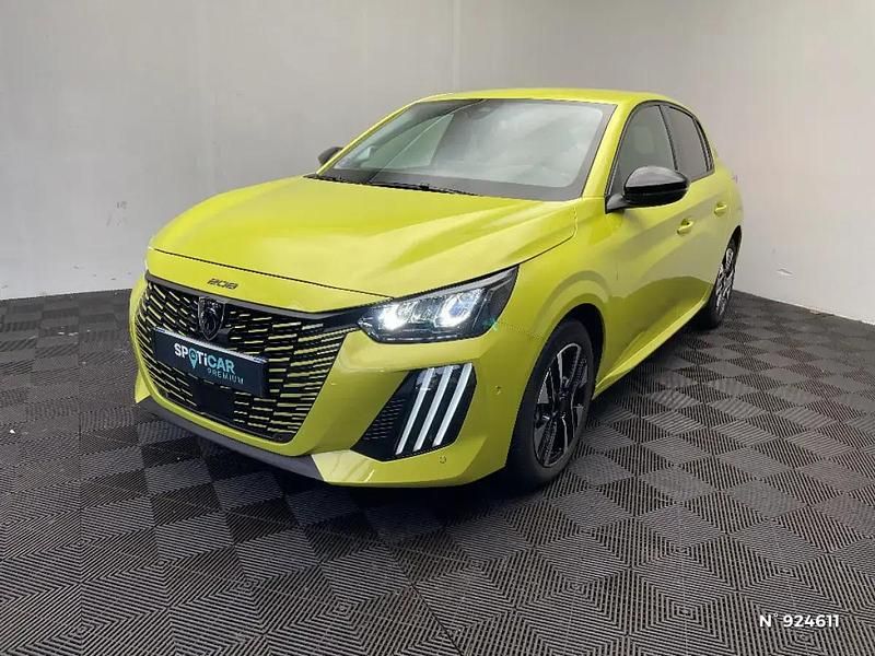 Occasion Peugeot 208 Allure 100 ch (73 kW) 2024 Jaune Citadine