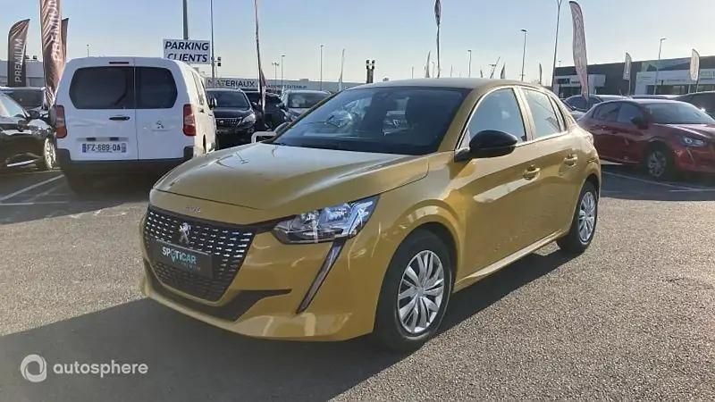 Jaune Utilisé 2023 Peugeot 208 Active Citadine | 13 890 € (Prix juste) - Image 1/4