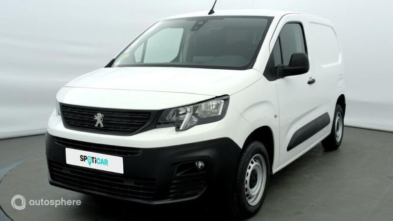 Blanc Utilisé 2021 Peugeot Partner S Monospace | 15 730 € (Bon prix) - Image 1/4