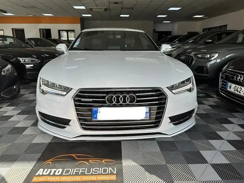 Occasion Audi A7 S-Line 272 ch (200 kW) 2017 Blanc Citadine