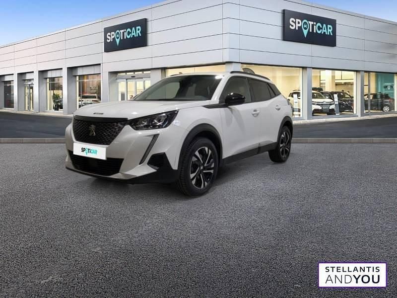 Blanc Utilisé 2022 Peugeot 2008 Allure SUV | 18 790 € (Prix juste) - Image 1/4