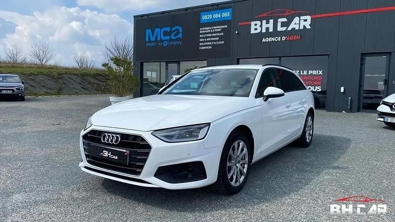 Blanc Utilisé 2020 Audi A4 Business Break | 29 990 € (Prix assez cher) - Image 1/4